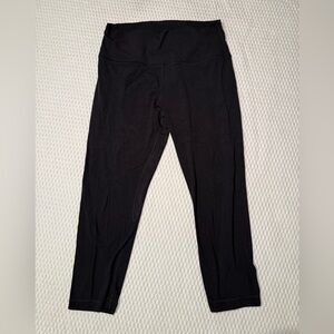 Lululemon High Rise 23” Black Leggings